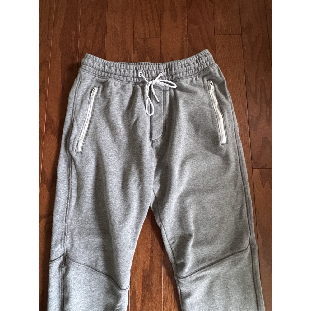 American Eagle Zip Pocket Jogger Sweatpants Gray Sz Small Athleisure - Picture 3 of 10